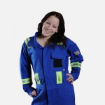 7oz blue coveralls