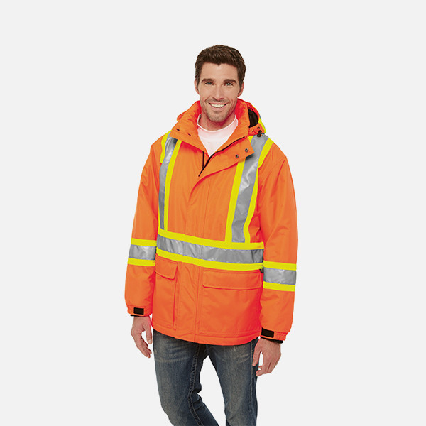 Hi-Vis Parka in orange