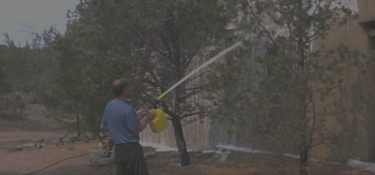 Novacool UEF used to Protect Home from Wildfire